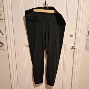 Old Navy CloudComfy Extra High-Rise Leggings - Dark Green XXL